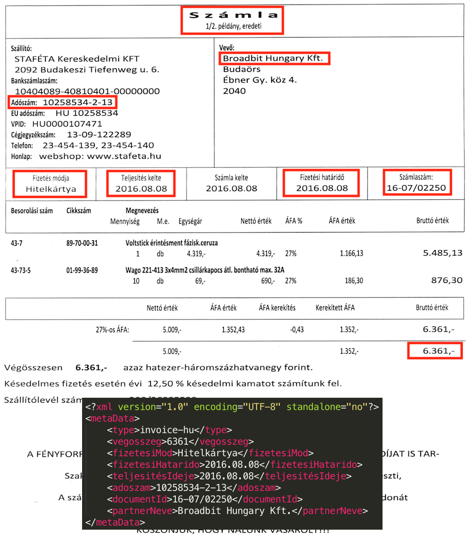 autometa invoice hu 001