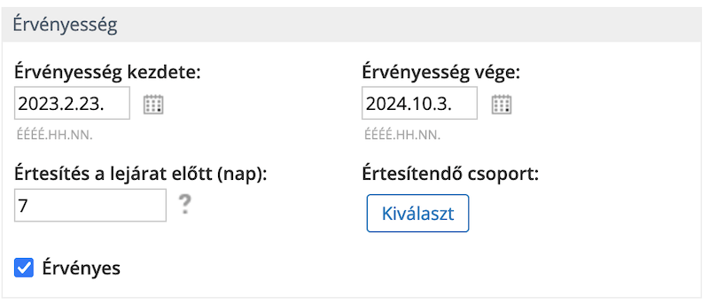 BroadBit Alfresco SBE document validity